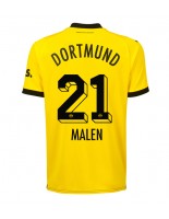 Borussia Dortmund Donyell Malen #21 Kotipaita 2023-24 Lyhythihainen